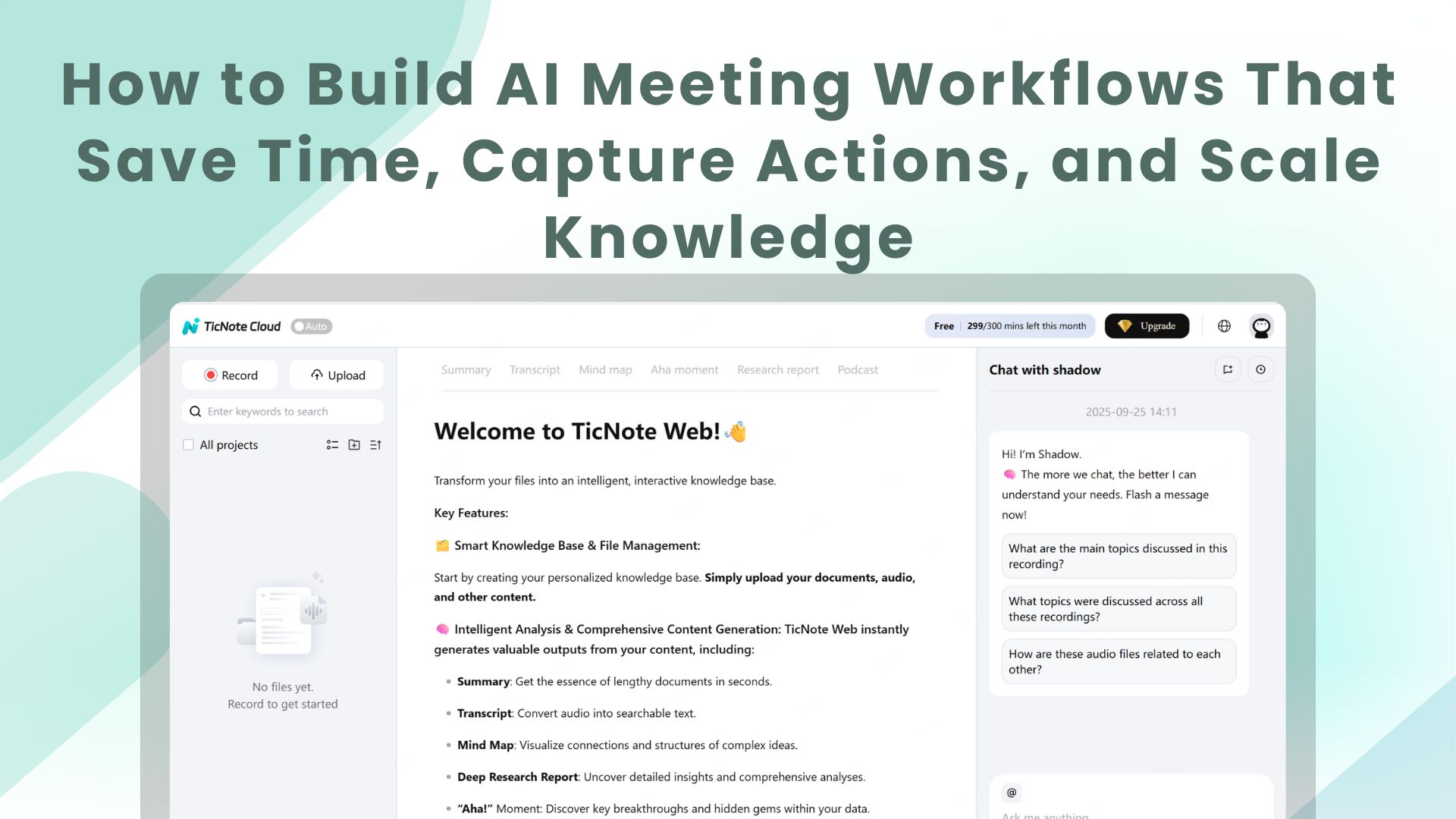 How to Build AI Meeting Workflows That Save Time, Capture Actions, and Scale Knowledge