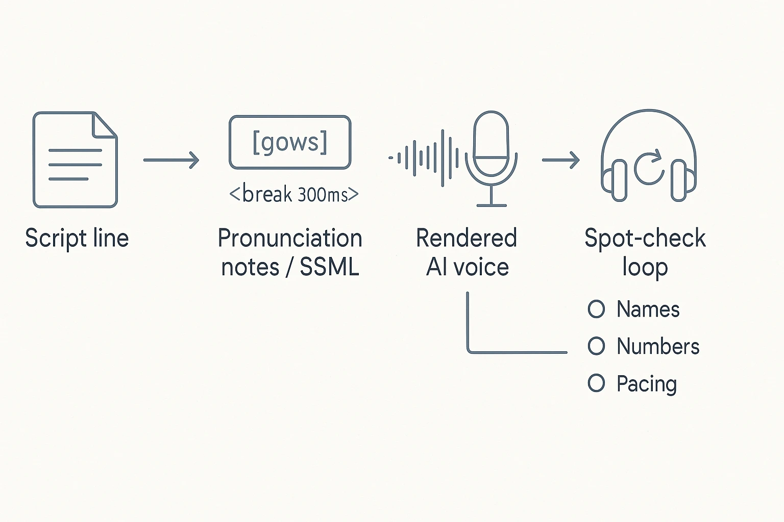 How to Turn Any Webpage into a Podcast audio QC loop