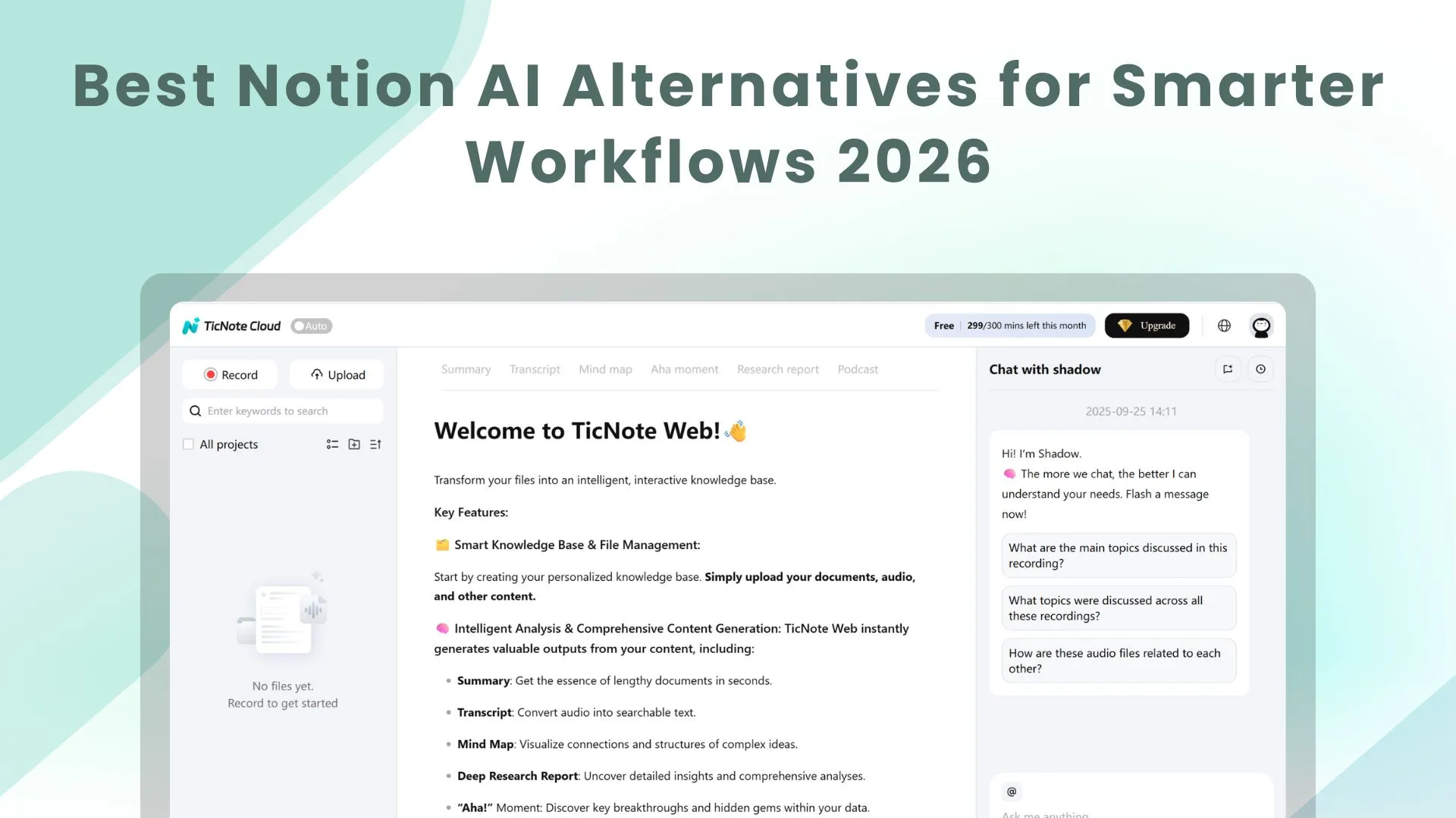 Best Notion AI Alternatives for Smarter Workflows 2026