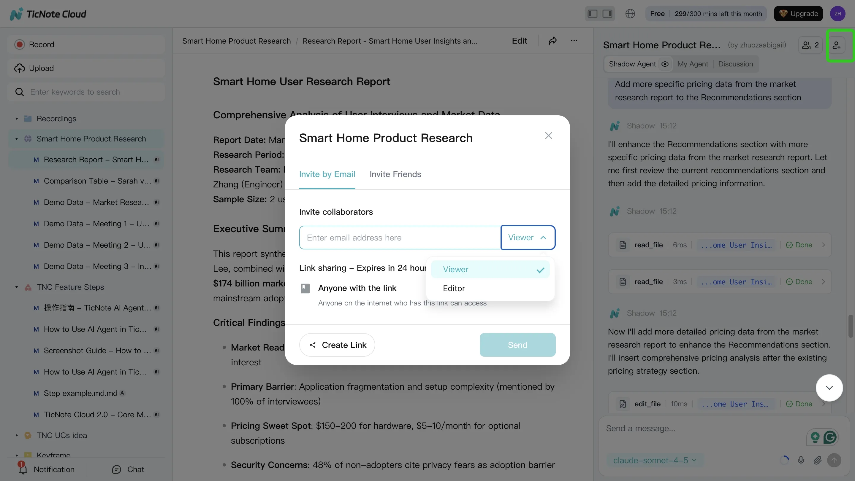 Review, refine and collaborate using Shadow AI
