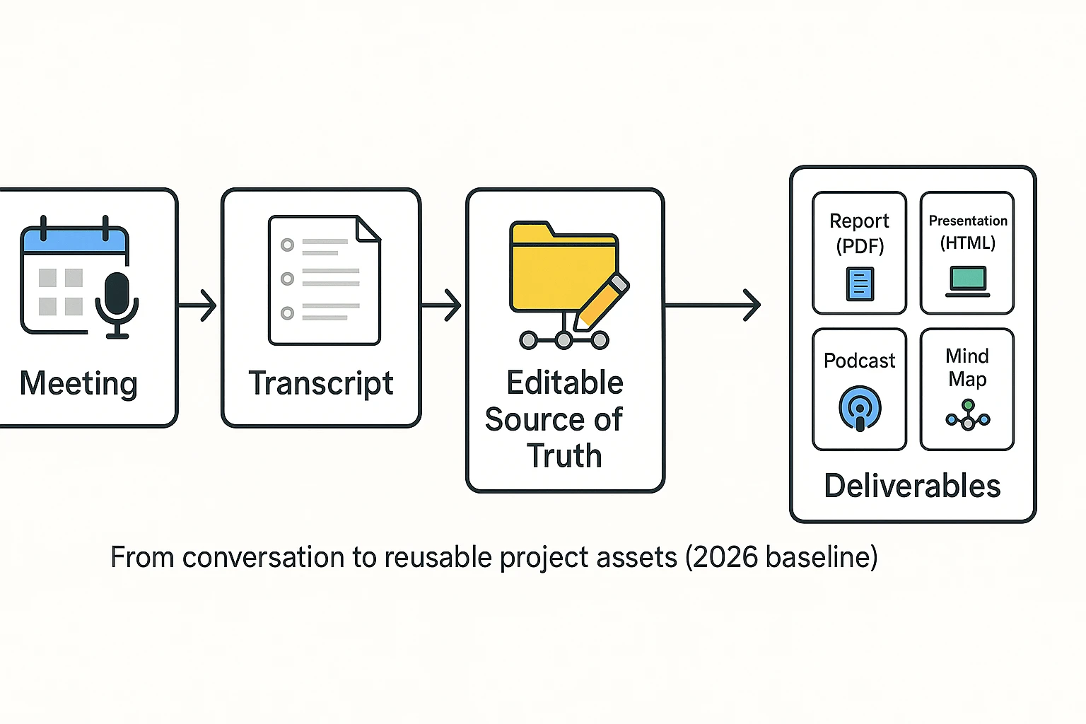 granola alternative workflow from meeting to deliverables