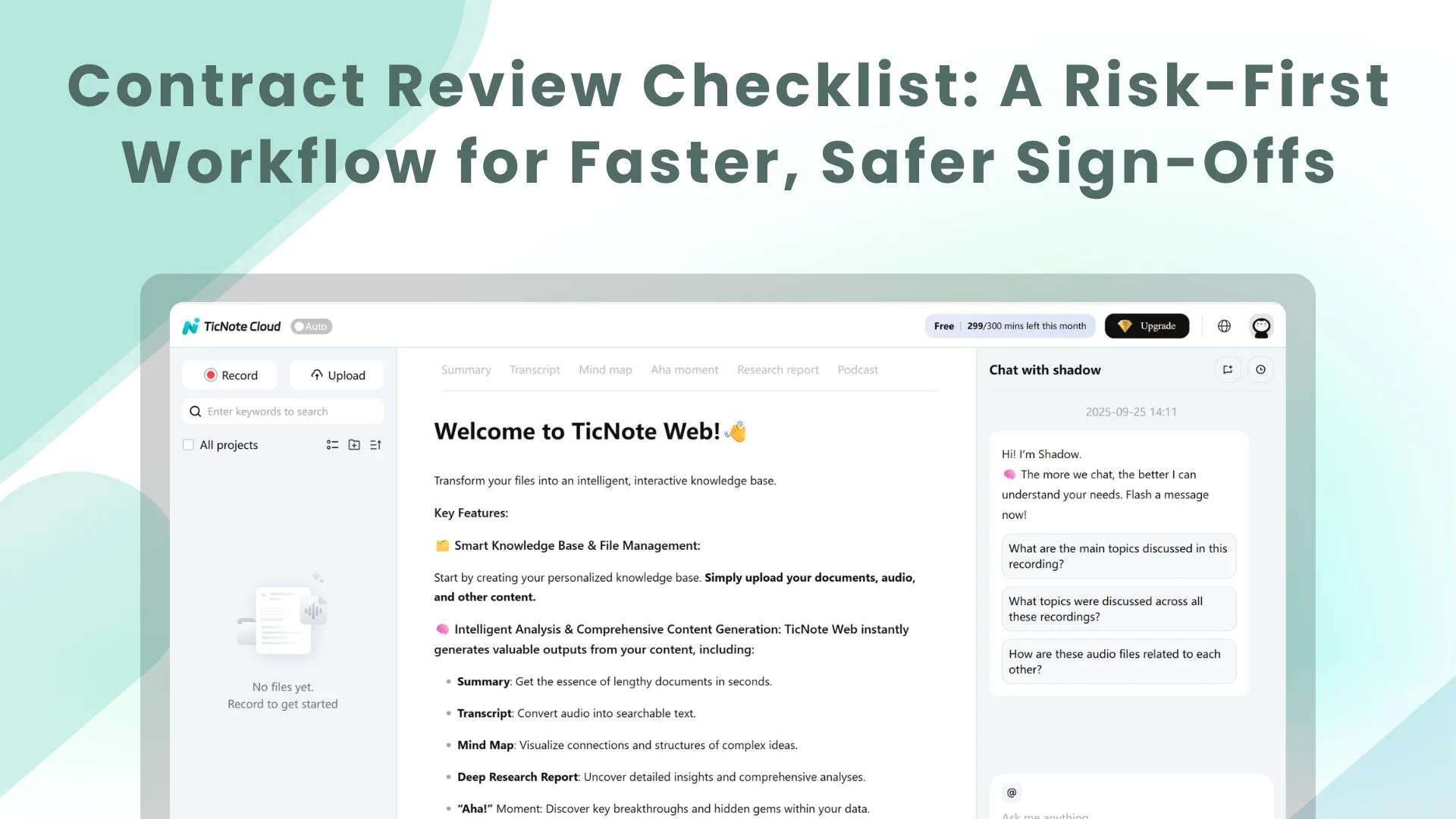 Contract Review Checklist: A Risk-First Workflow for Faster, Safer Sign-Offs
