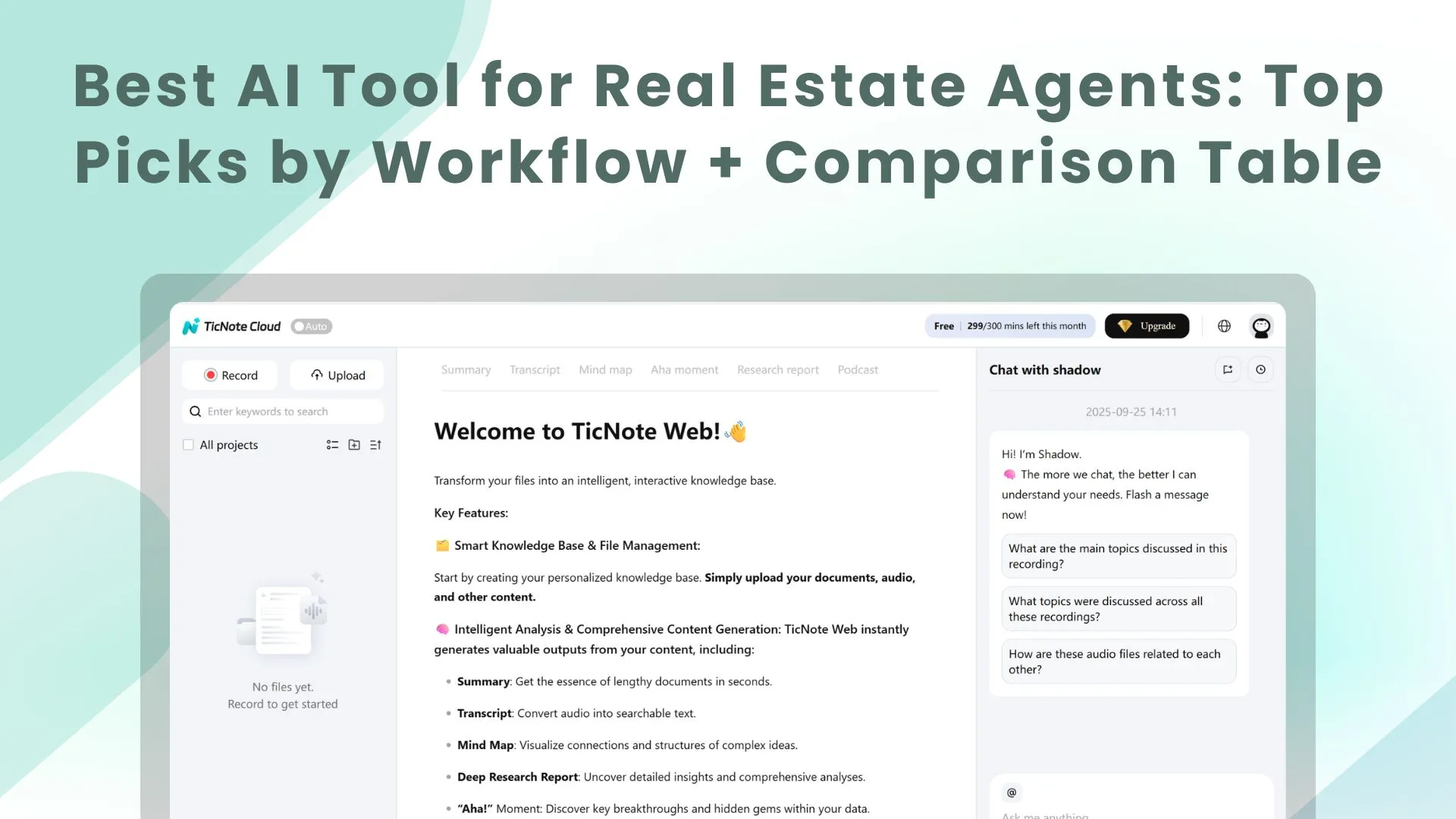 Best AI Tool for Real Estate Agents: Top Picks by Workflow + Comparison Table