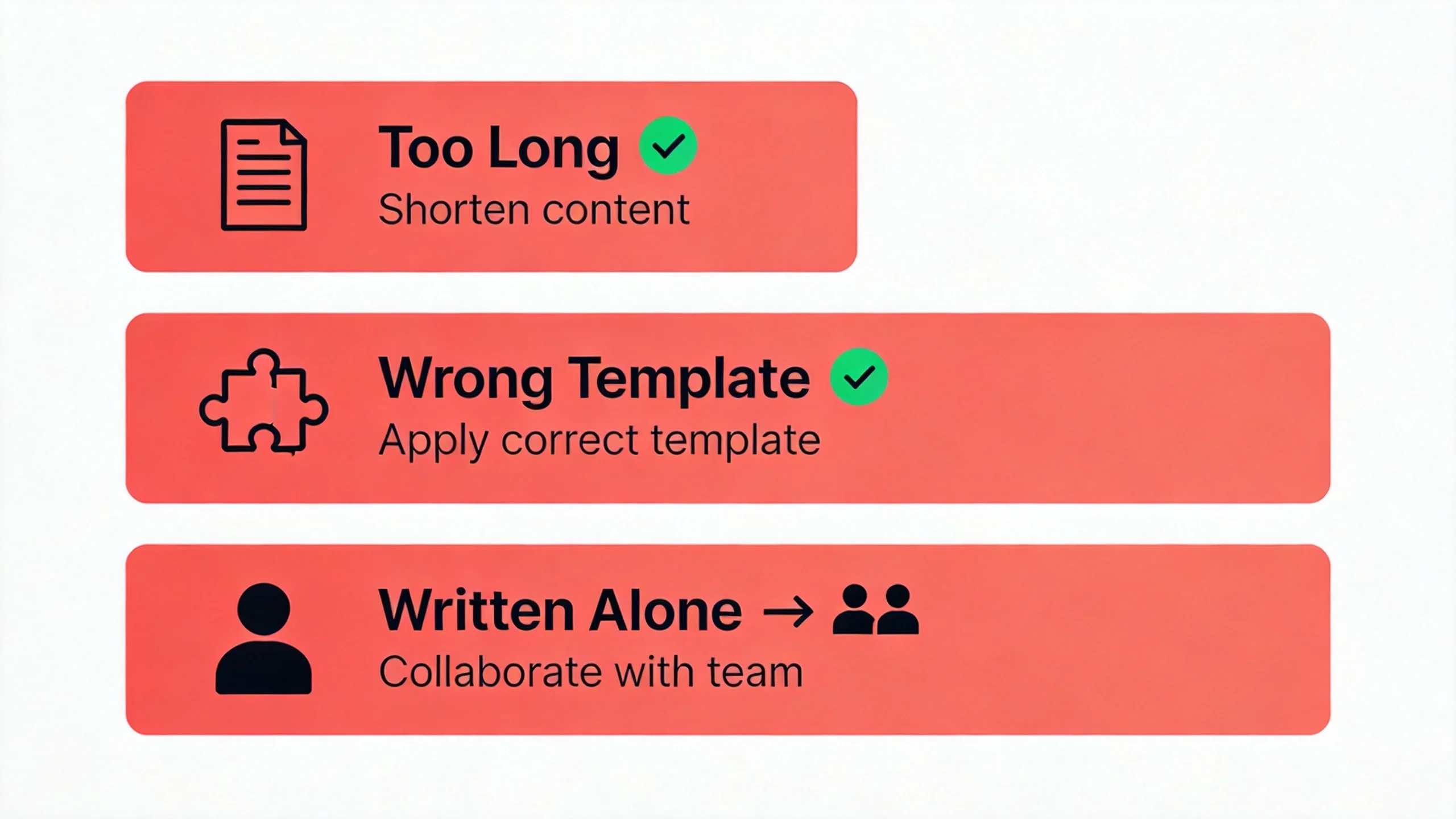Three common PRD mistakes founders make: too long, wrong template, written alone Three common PRD mistakes founders make: too long, wrong template, written alone