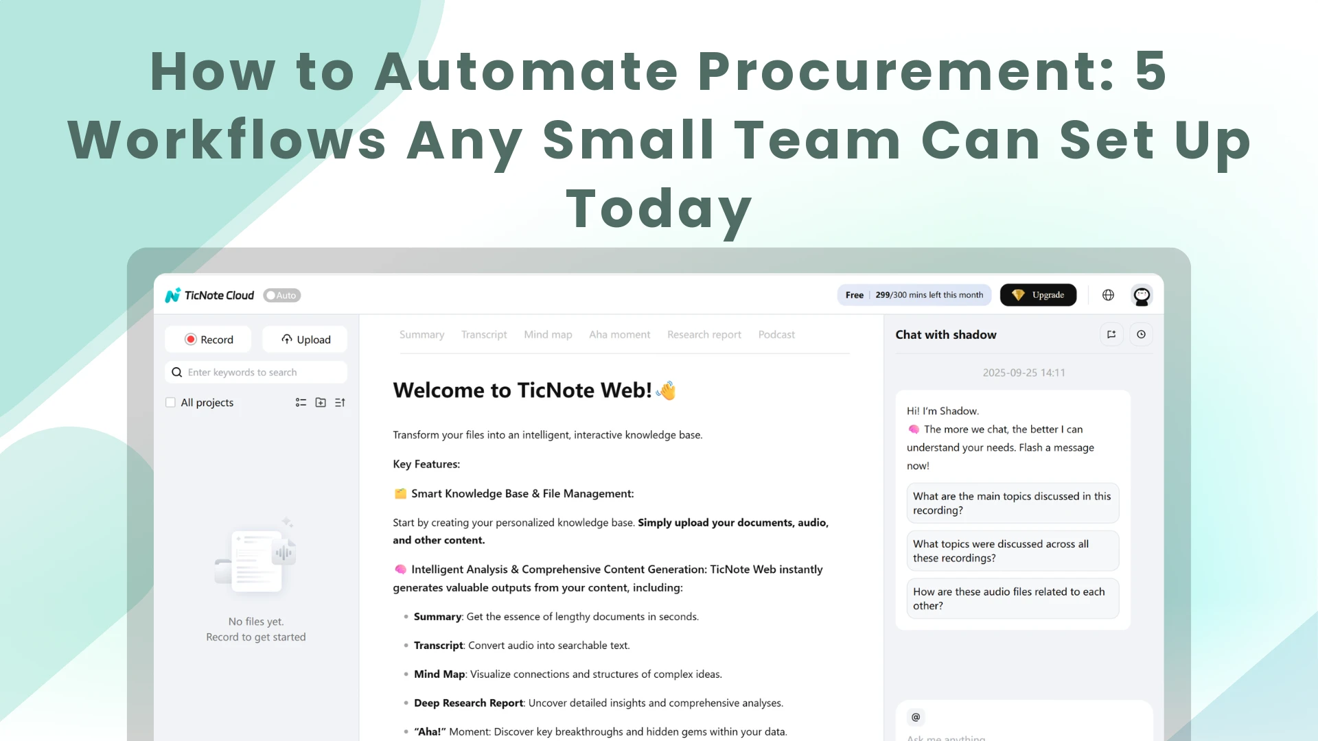 How to Automate Procurement: 5 Workflows Any Small Team Can Set Up Today