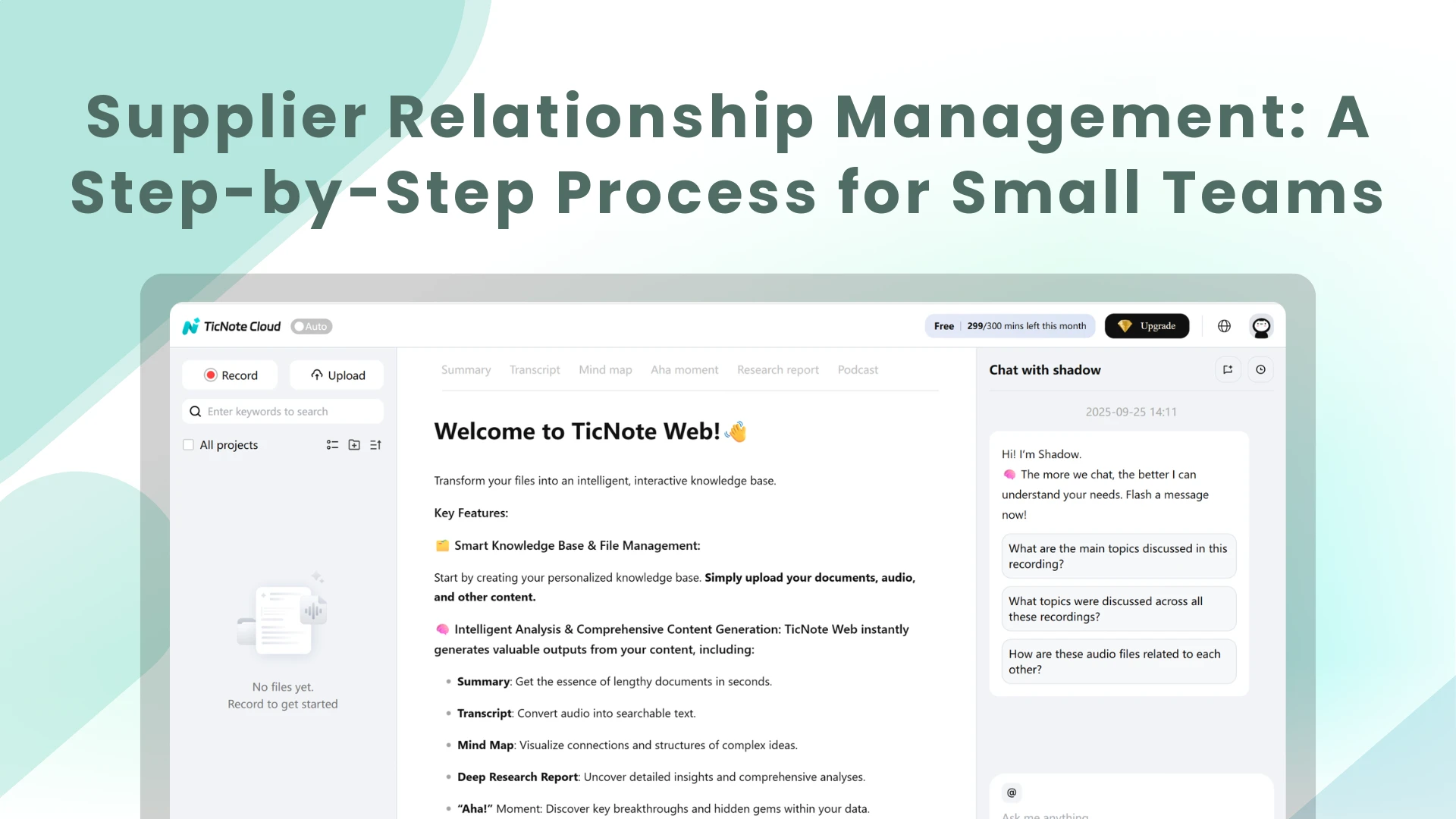 Supplier Relationship Management: A Step-by-Step Process for Small Teams