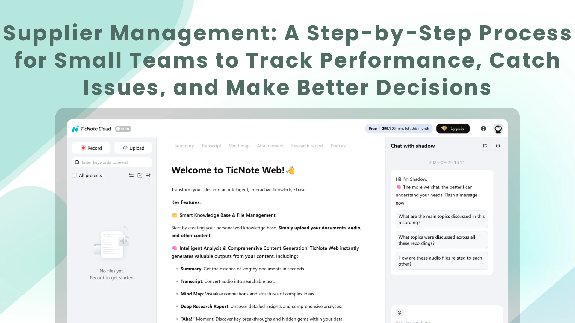 Supplier Management: A Step-by-Step Process for Small Teams to Track Performance, Catch Issues, and Make Better Decisions
