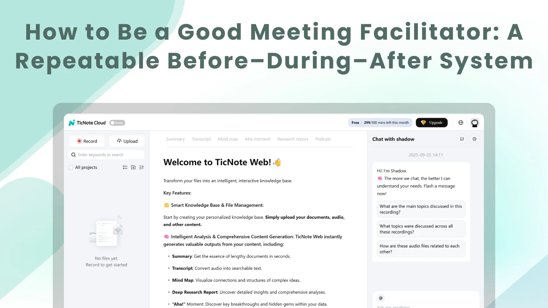How to Be a Good Meeting Facilitator: A Repeatable Before–During–After System