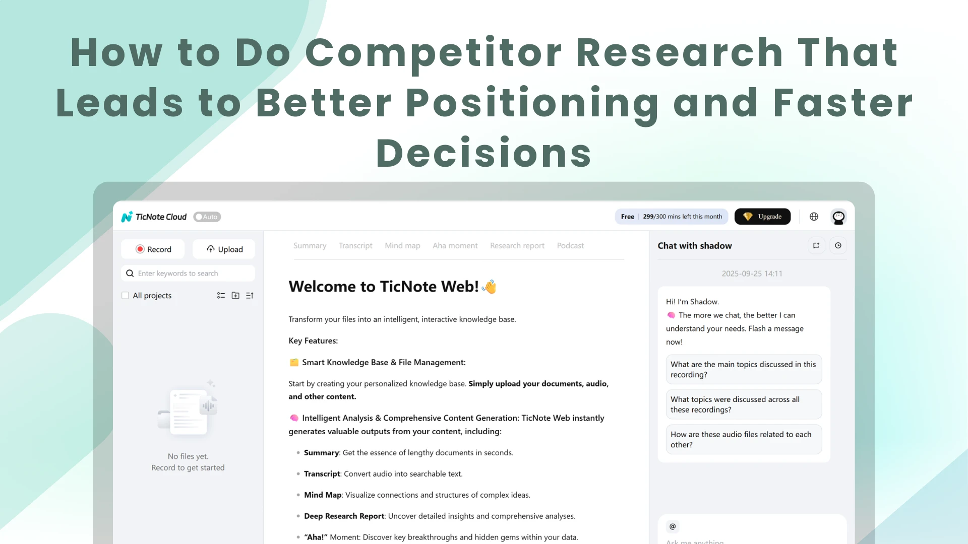 How to Do Competitor Research That Leads to Better Positioning and Faster Decisions