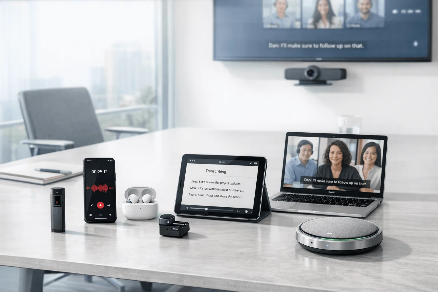 AI Note Taker for Team Meetings: 7 Tools Compared for Hybrid, In-Person, and Online Work