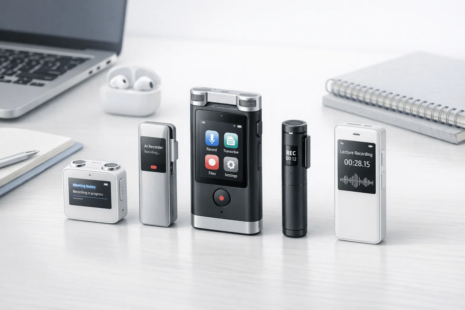 How to Choose the Best AI Recording Device for Meetings, Calls, and Lectures