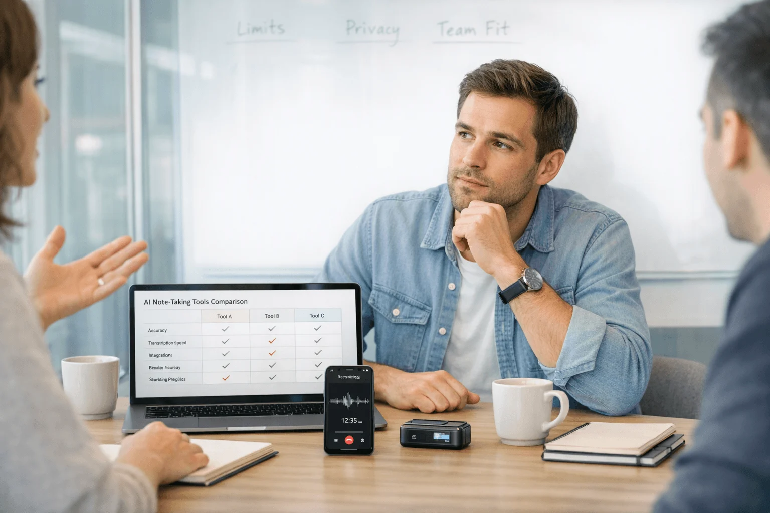 5 Best Free AI Note Takers for Meetings: Compare Limits, Privacy, and Real-World Fit